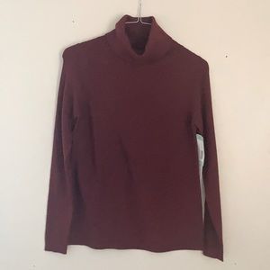 Burgundy sweater